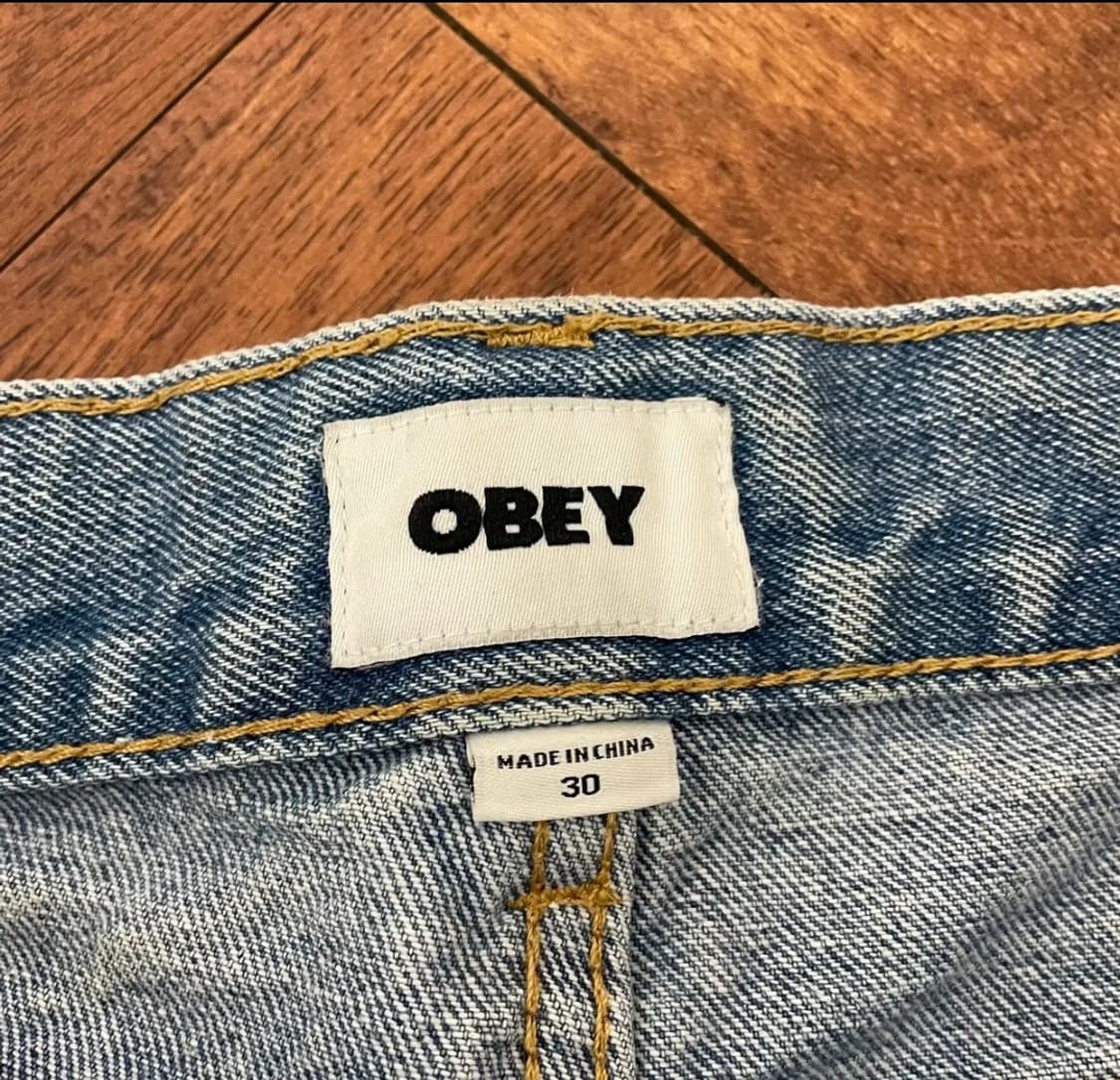 오베이 와이드데님팬츠 상품이미지4
