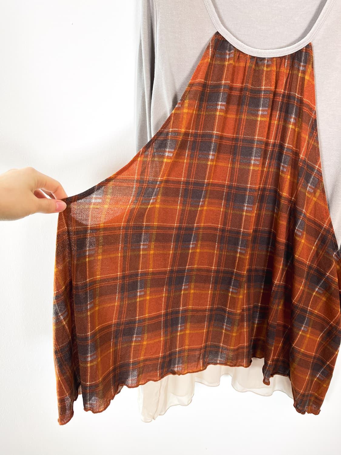 빈티지 레이어드 원피스 상품이미지7