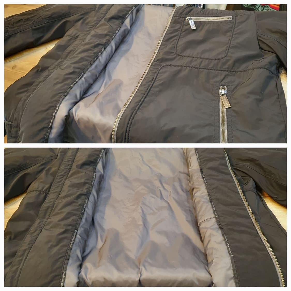 100.캘빈클라인 퀼팅 패딩점퍼  상품이미지5