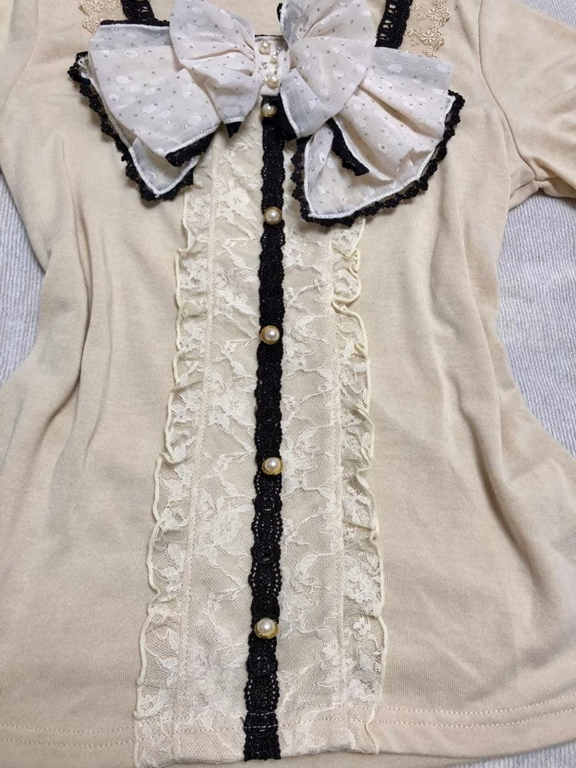 엑시즈팜 빅 리본 탑 히메갸루 라떼갸루 상품이미지3