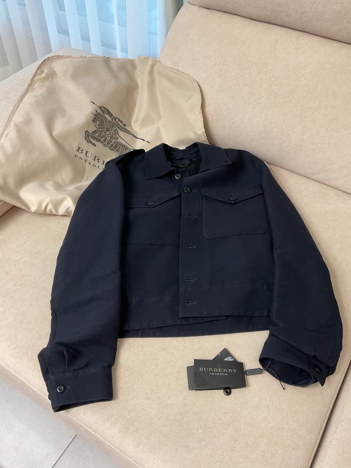 2015 Burberry prorsum cashmere jacket 상품이미지2