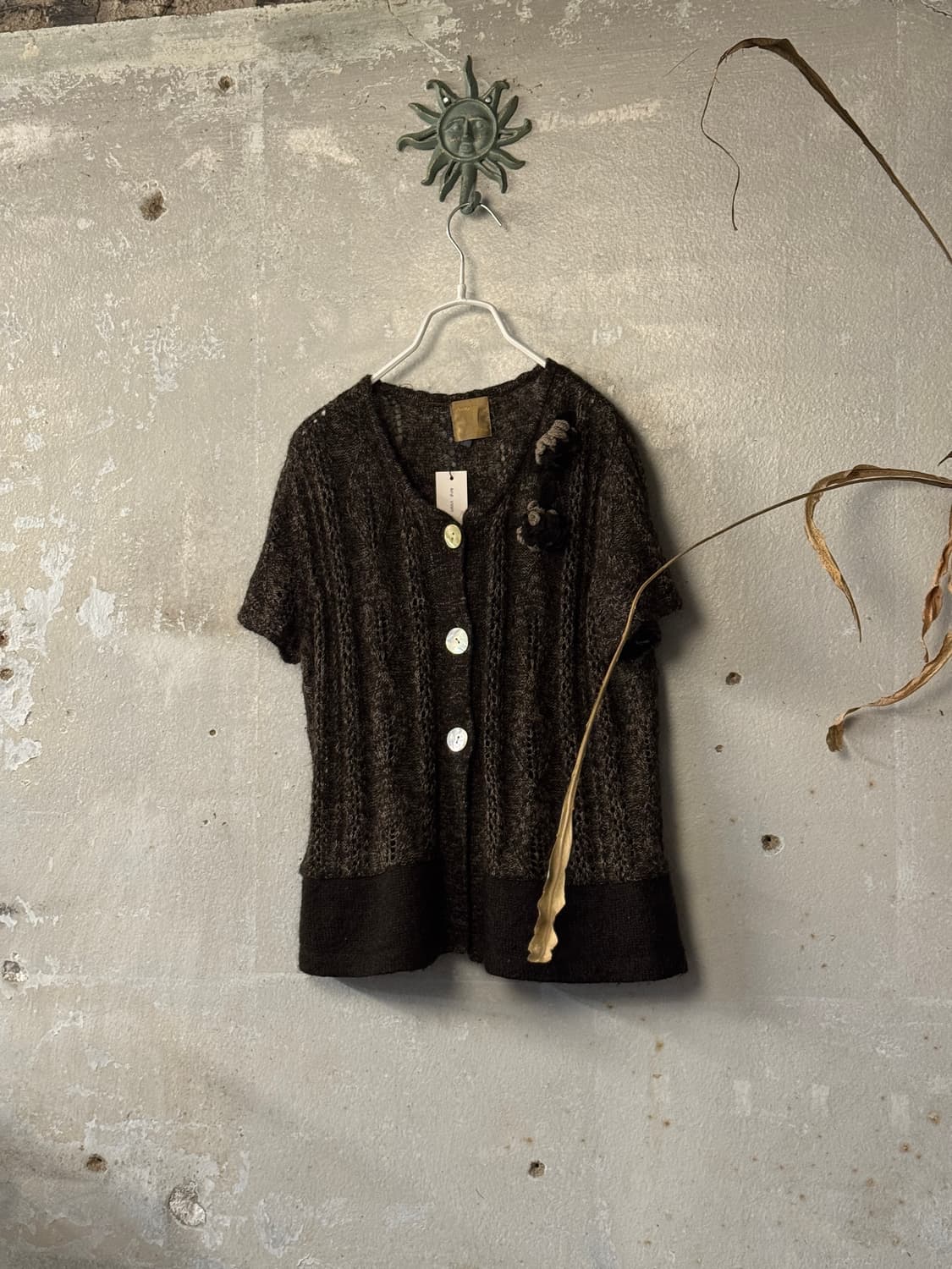 44-55 ) Japanese Vintage Mohair Cardigan 상품이미지1