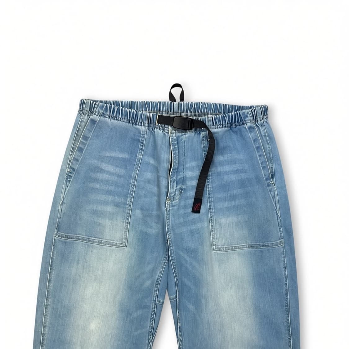 그라미치 루즈테이퍼드 퍼티그 데님 팬츠 상품이미지2