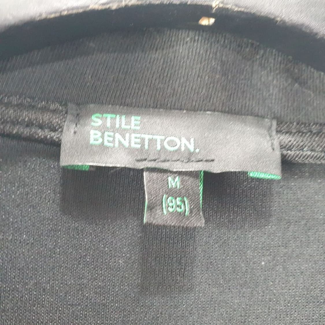 베네통 블랙 여자 자켓 M N4426 상품이미지5
