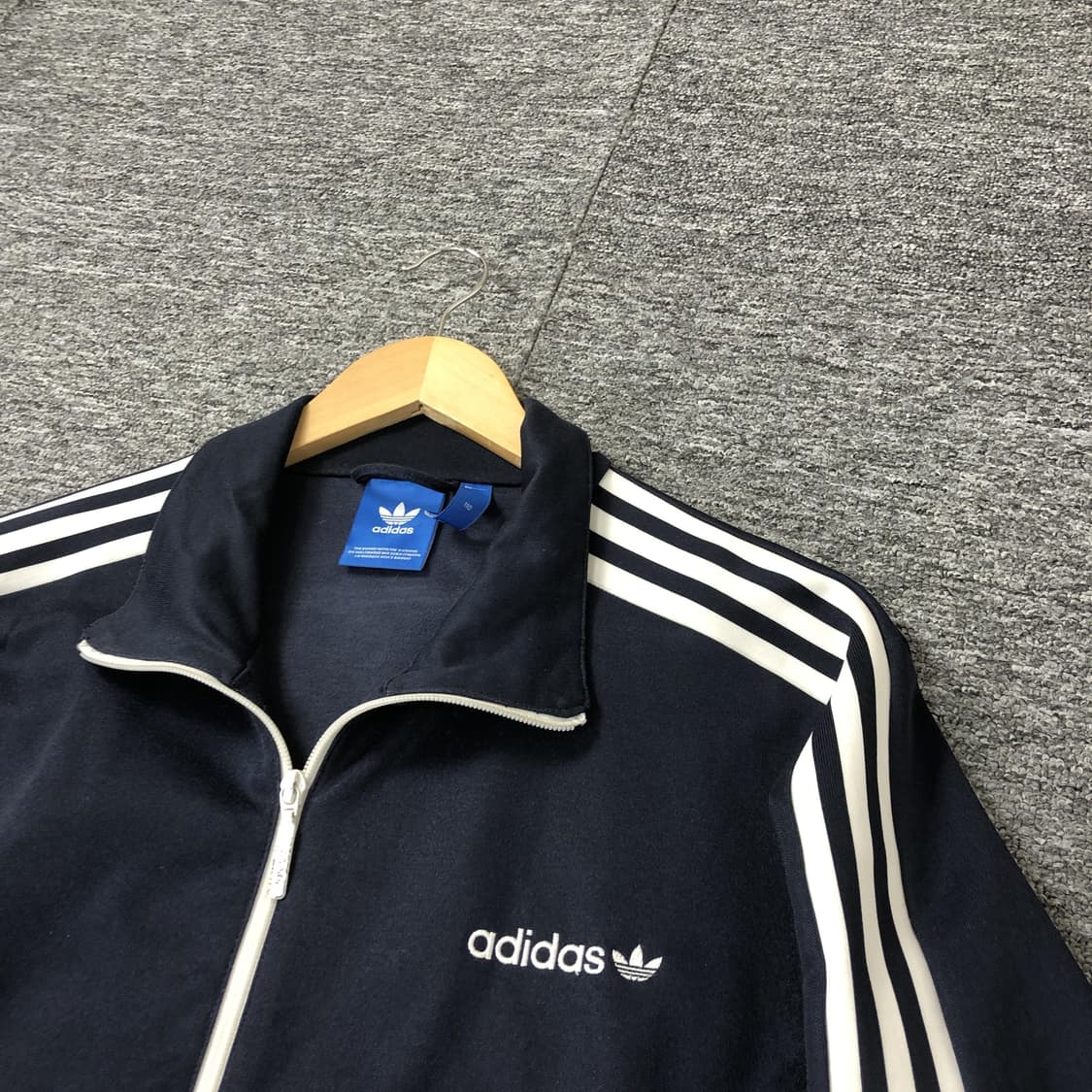 아디다스 정품 베켄바우어 황금사이즈 져지 네이비 상품이미지1
