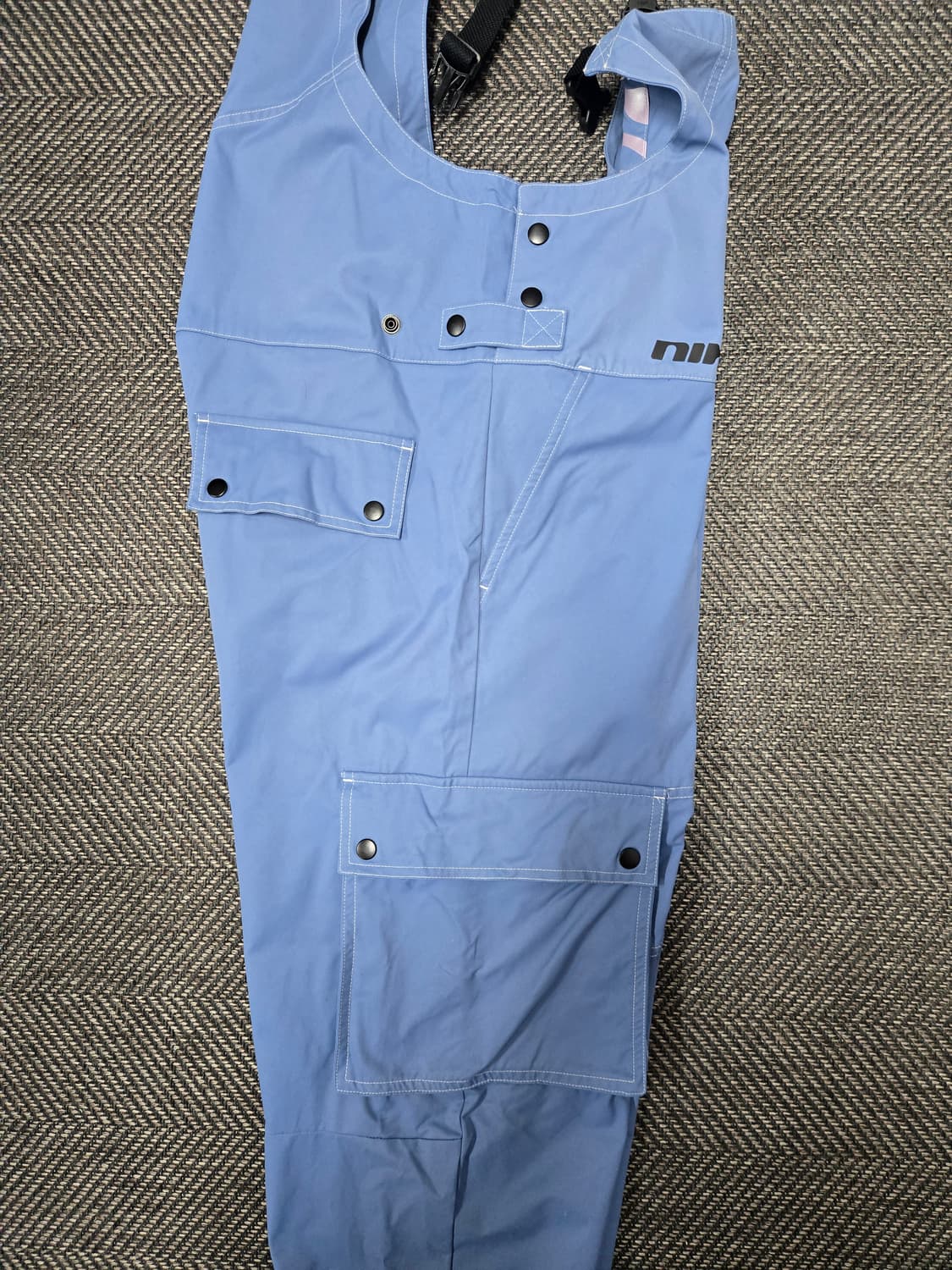 나이키 스우시 오버롤 DC5408 (442, 스톤블루) 점프수트 상품이미지5