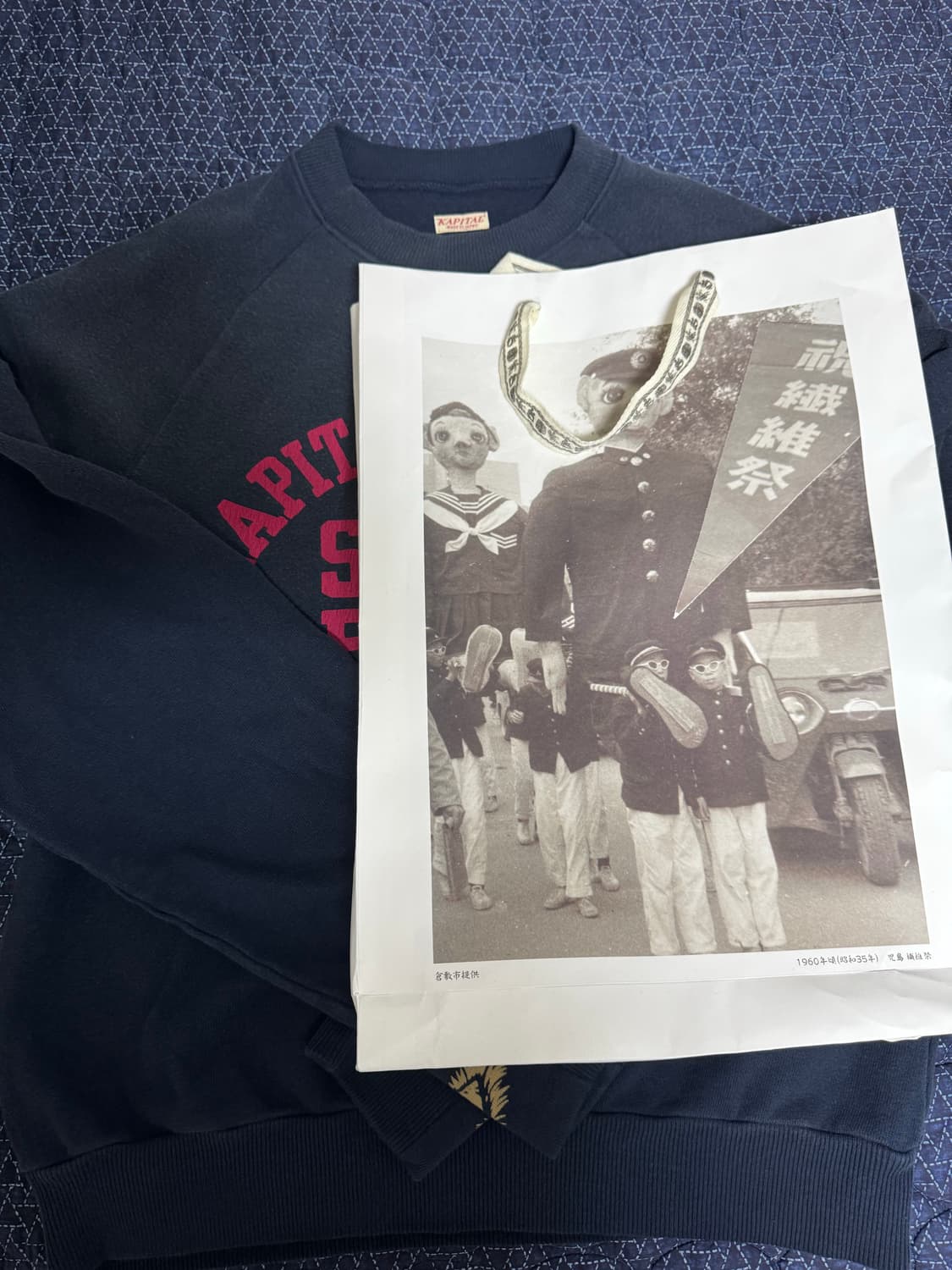 캐피탈 플리스 스피크이지 맨투맨 3사이즈 상품이미지2