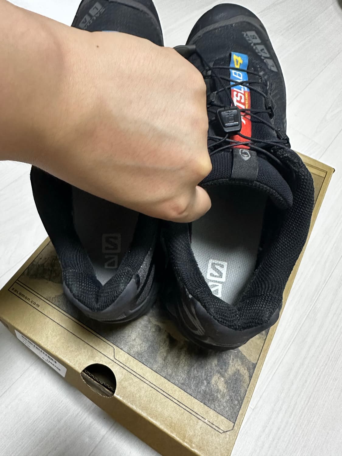[280] 살로몬 XT-4 adv 블랙 마그넷 팝니다 상품이미지4