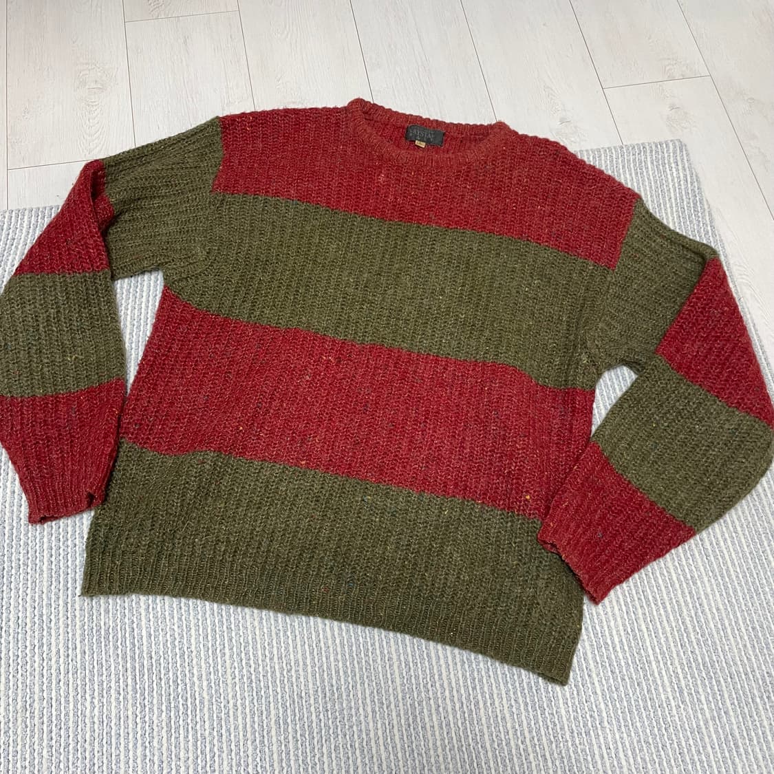 CRYSTAL WAVE 벌키 울 니트탑 상품이미지2