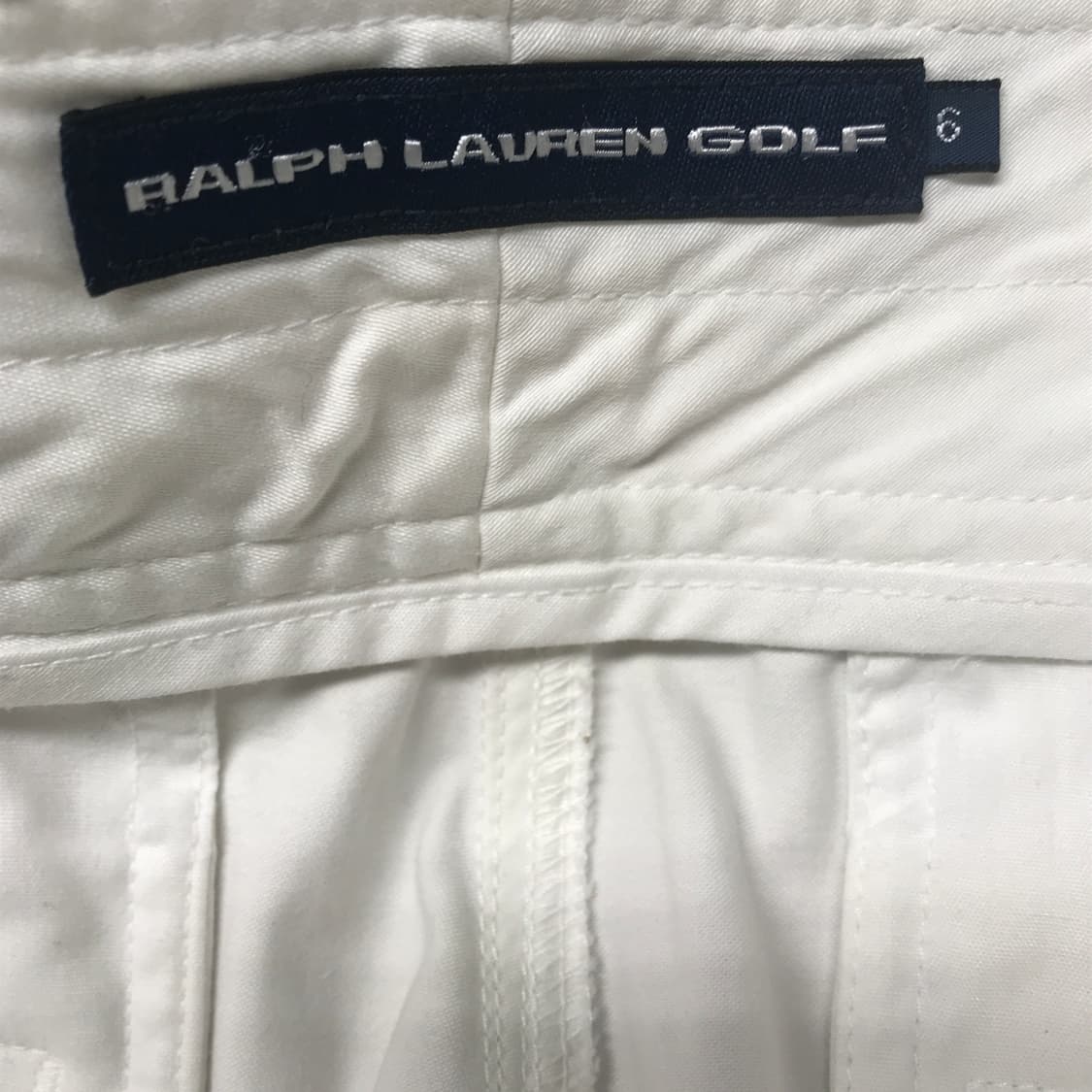 폴로 랄프로렌 카고 팬츠 화이트 6(W) 상품이미지7