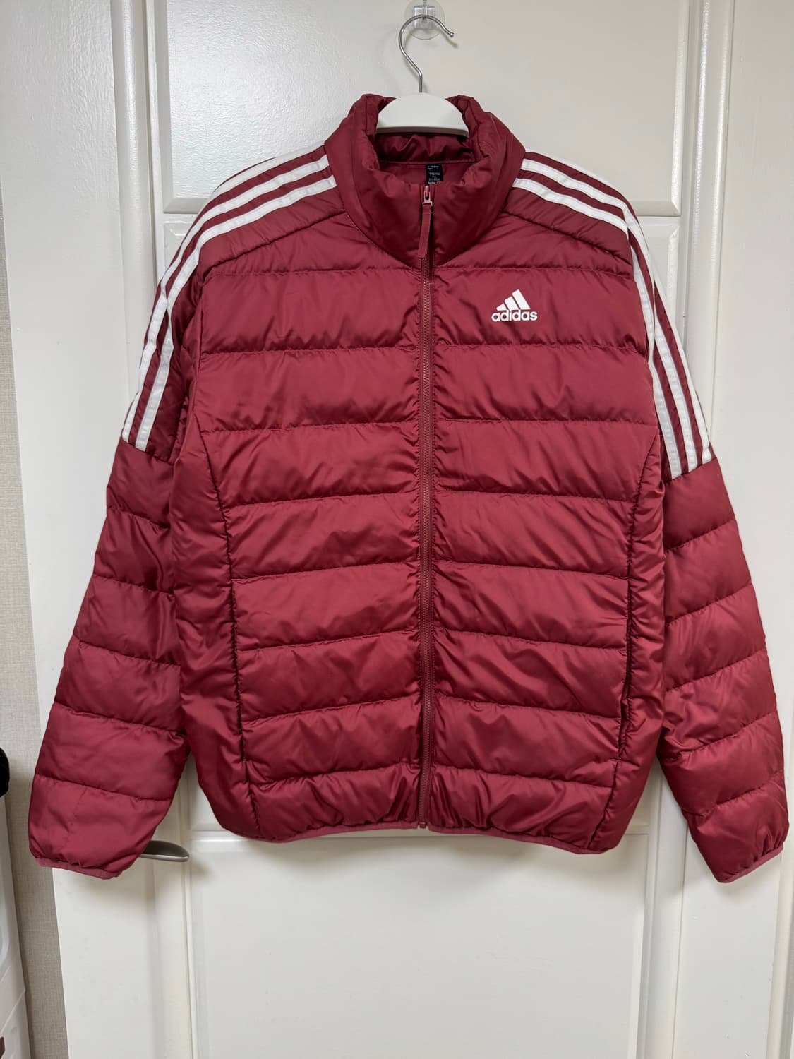 아디다스 마룬 다운 패딩 버건디 상품이미지1