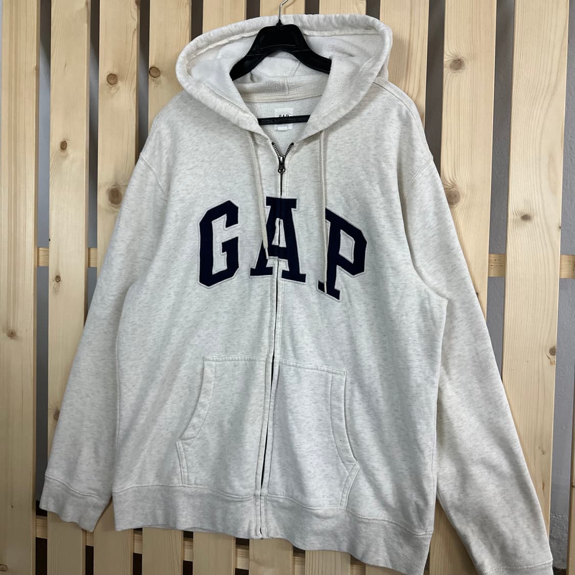 (L) GAP 갭 멜란지 후드집업 상품이미지2