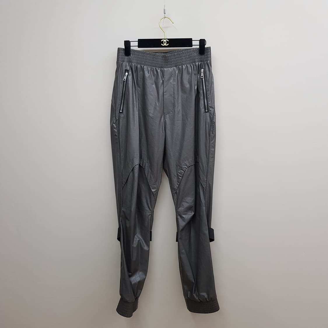 한섬 시스템 SYSTEM 레더  조거 팬츠 78-96사이즈  (남녀공용) 상품이미지2