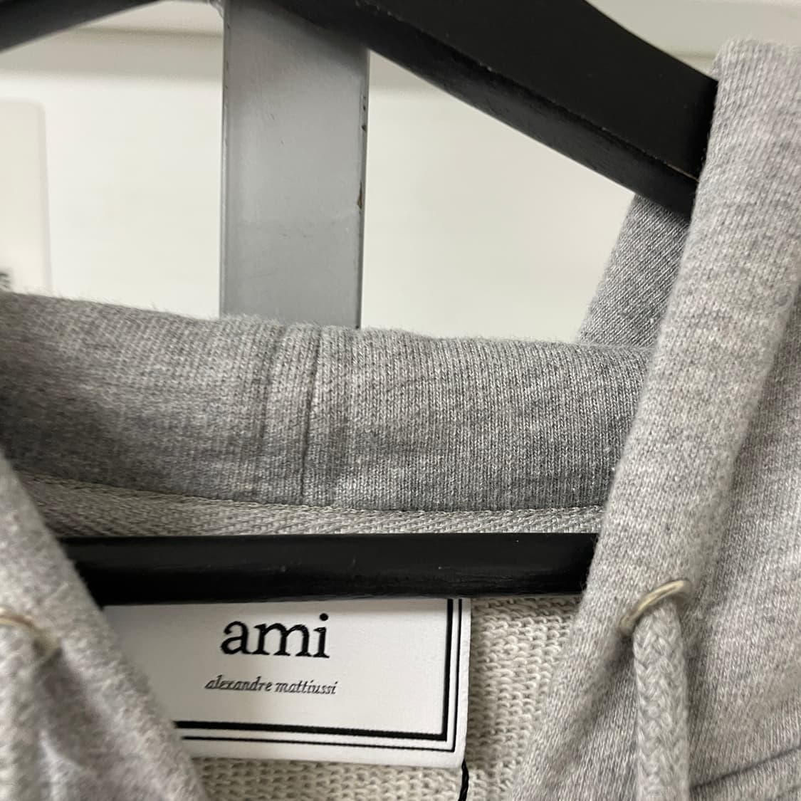 AMI 후드 집업 그레이 XXL 상품이미지5