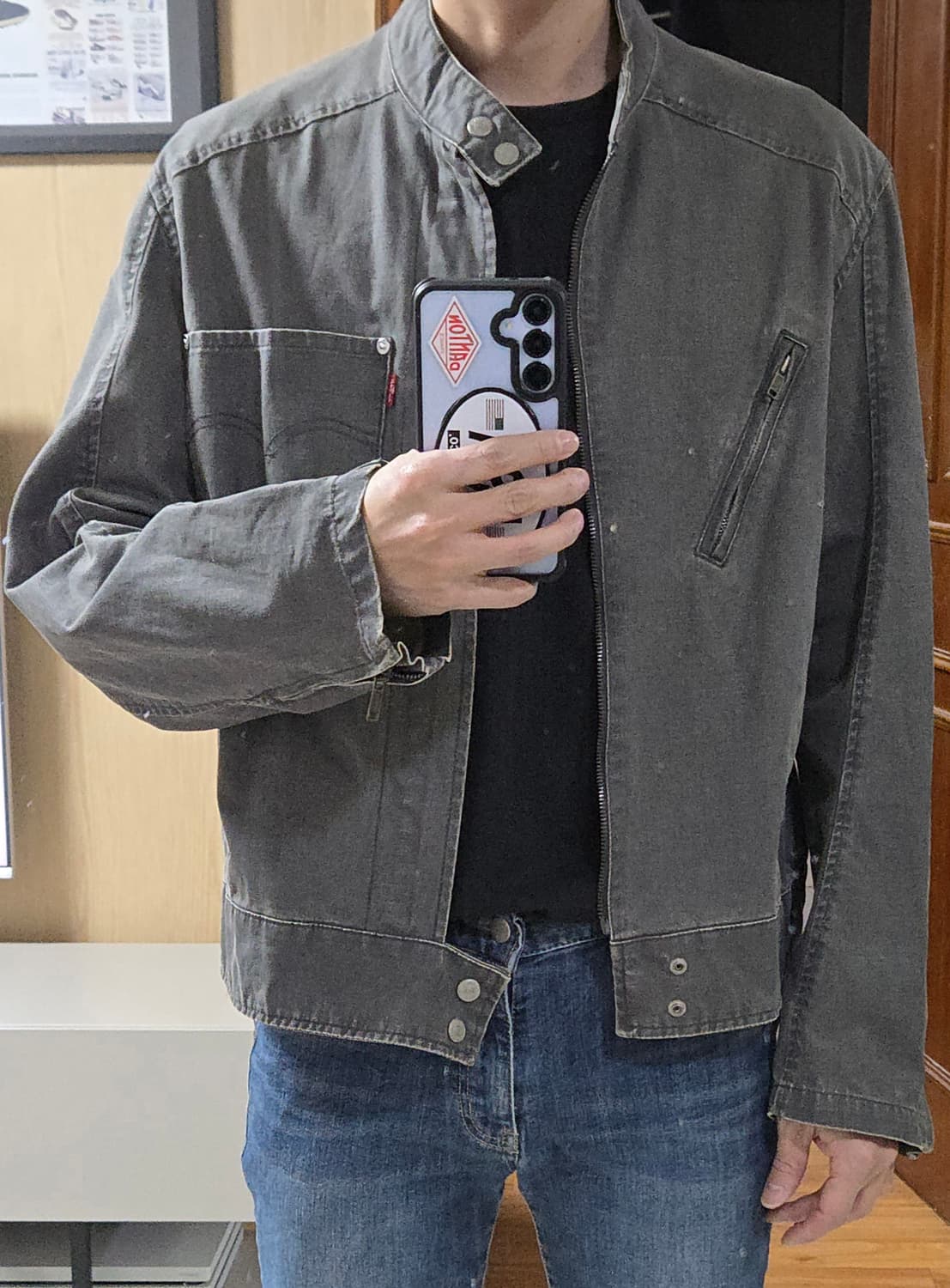 (착샷) 리바이스 엔지니어드 진스 데님 자켓 90s 상품이미지9