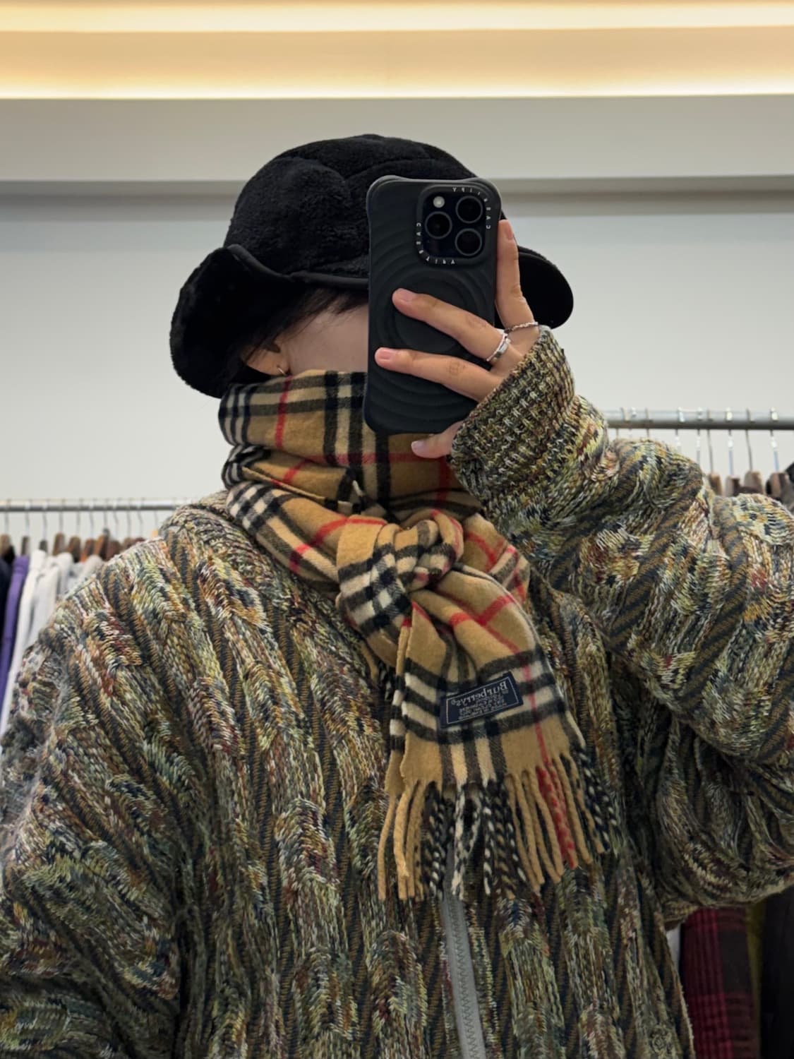 버버리 체크 머플러 상품이미지6