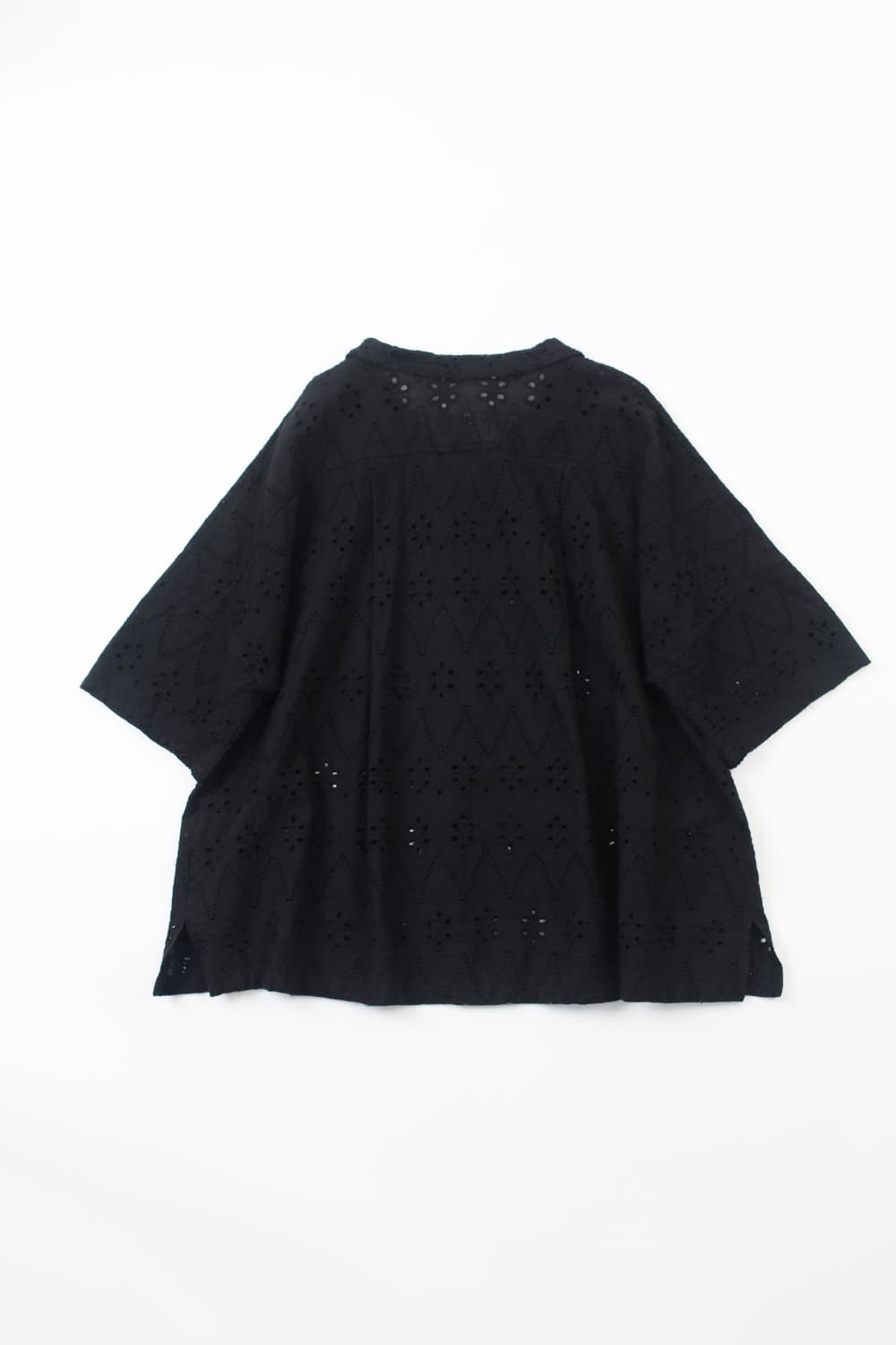 N’ORLABEL Cutwork Open Collar Shirt  상품이미지8