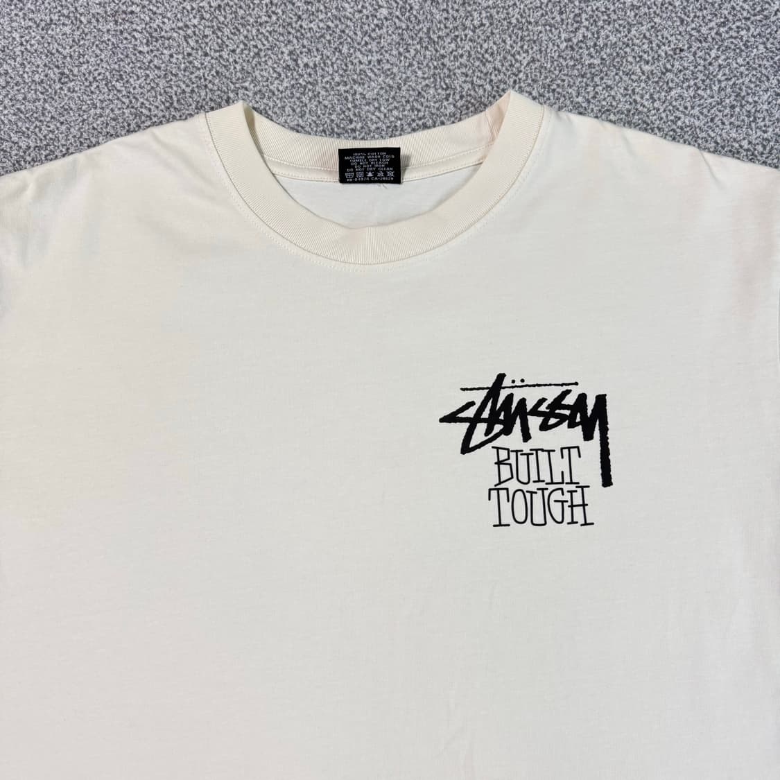 STUSSY 스투시 빌트 터프 곰돌이 후드티 XL 상품이미지3