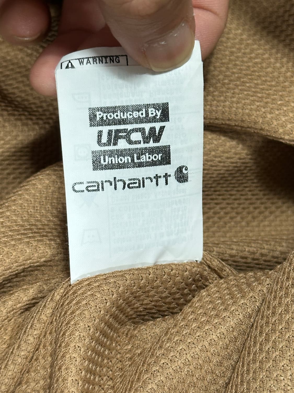칼하트 액티브자켓 j131 M made in usa 브라운 상품이미지7