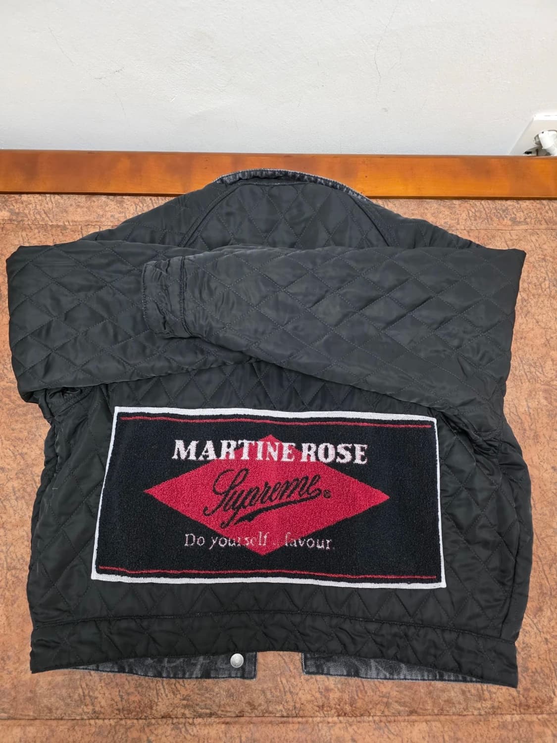 슈프림 x 마틴 로즈 24FW 리버시블 트러커 자켓 워시드 블랙 L 상품이미지8