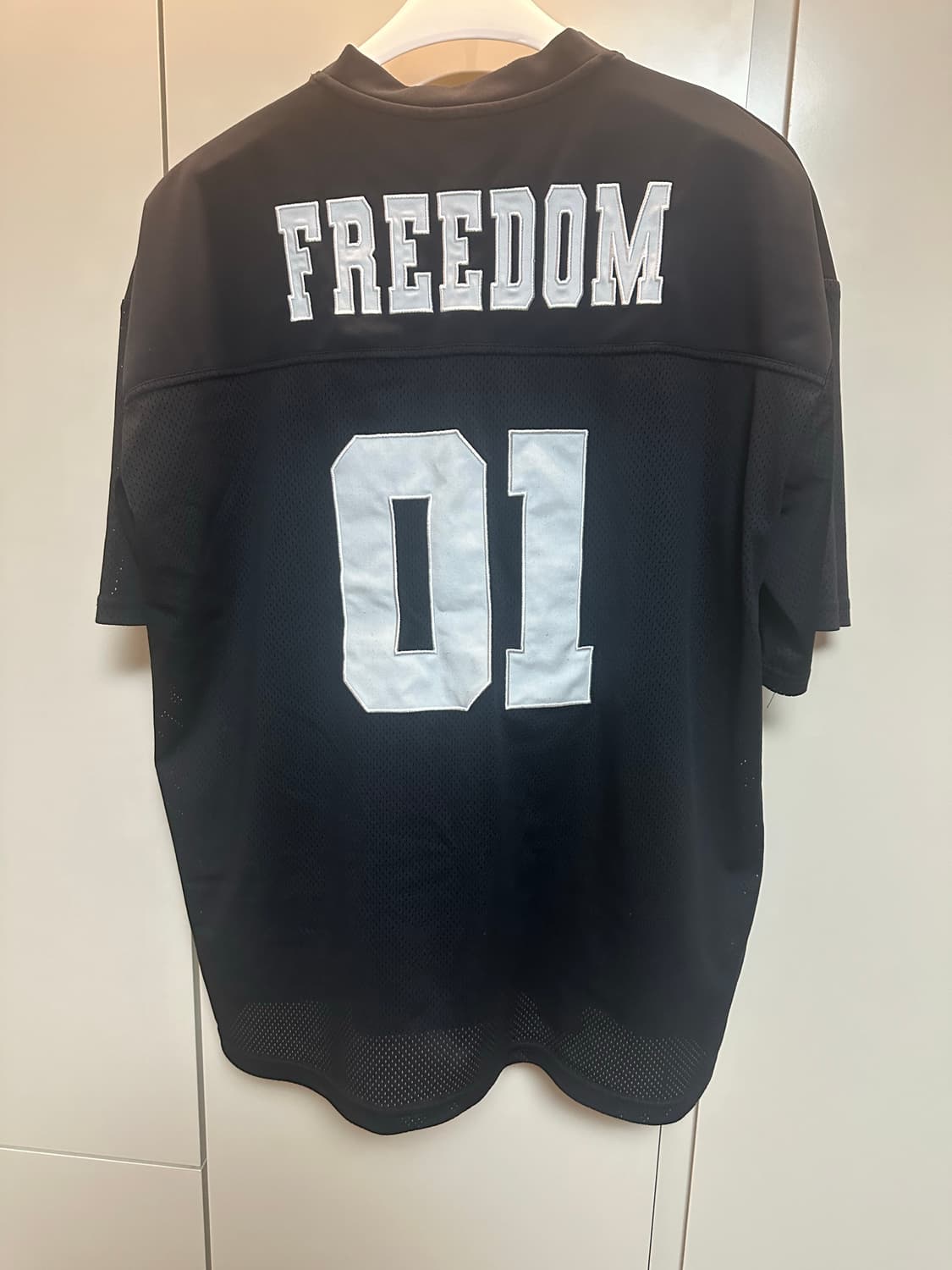[XL]프리덤 메쉬 럭비 저지 블랙 상품이미지2