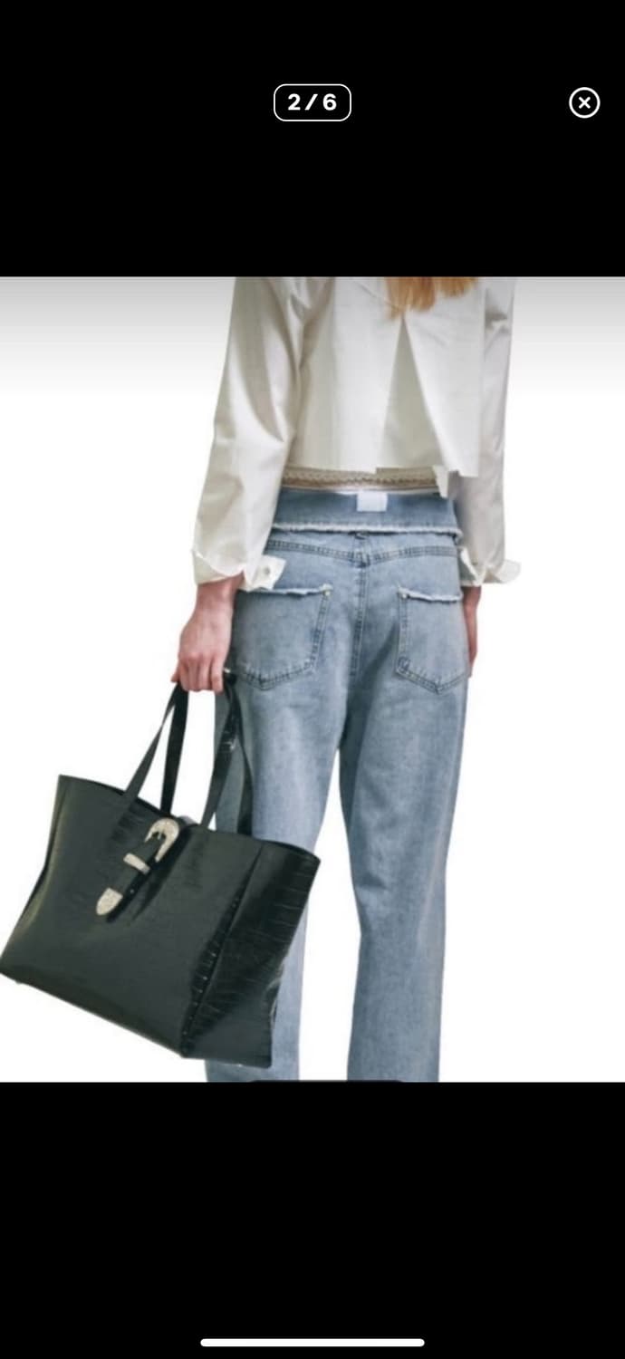 플리즈 프로젝트 signature foldenim pants 상품이미지2