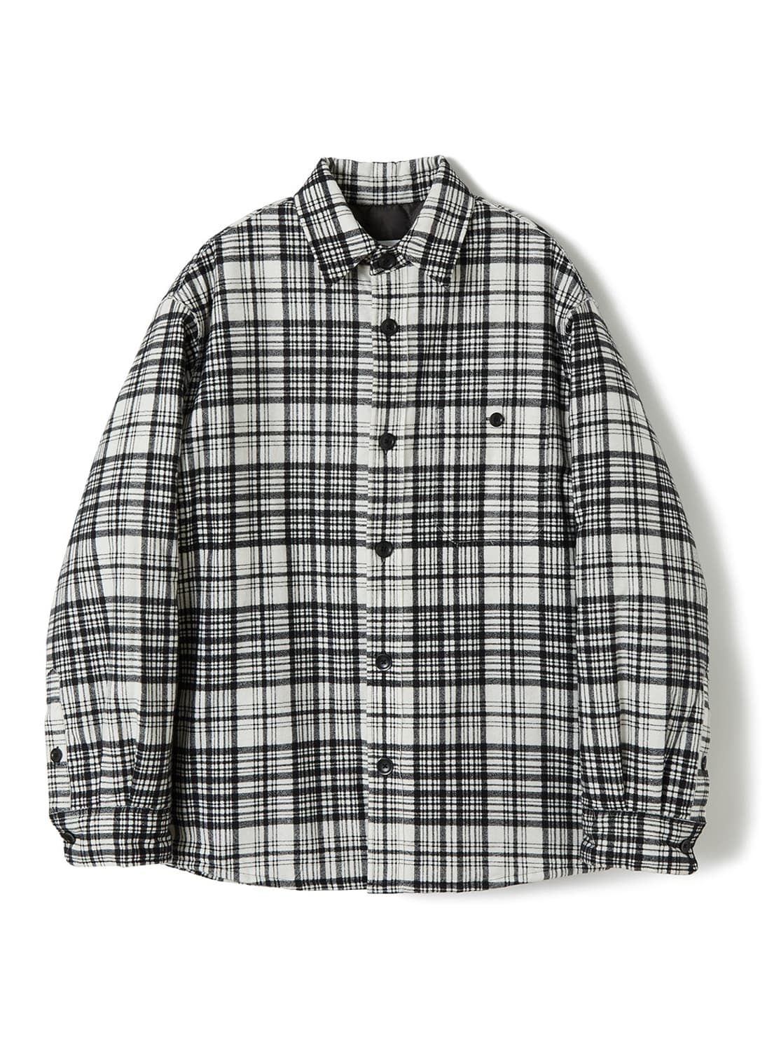 PERVERZE 퍼버즈 체크 패딩 셔츠 F 상품이미지1