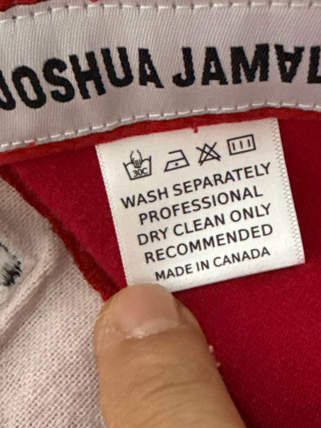 ( 레어) 조슈아자말 레드윙 스터드장식 빈티지 볼캡 상품이미지6