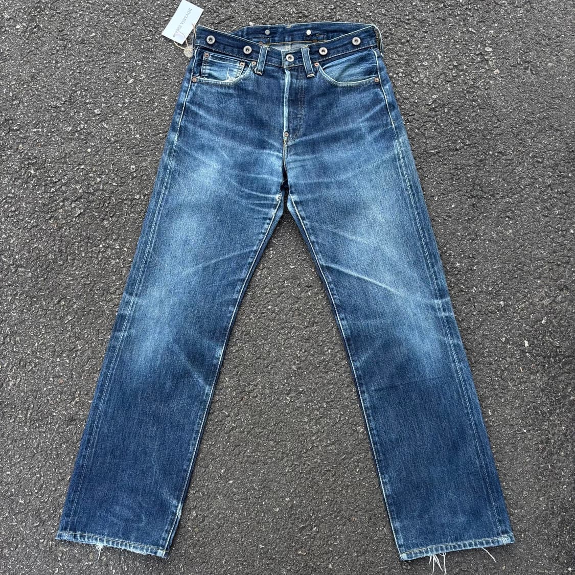 90년대 일본 lvc s702 셀비지 상품이미지4