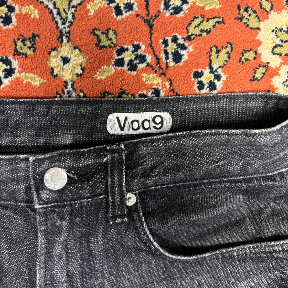 [29] 모드나인 mod1W 블랙 데님팬츠 상품이미지4