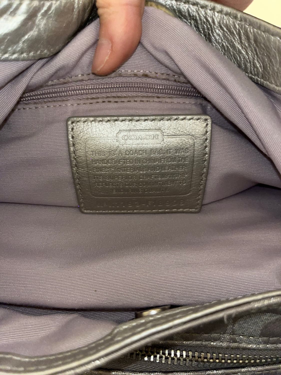 Coach Silver Hobo Bag 상품이미지10