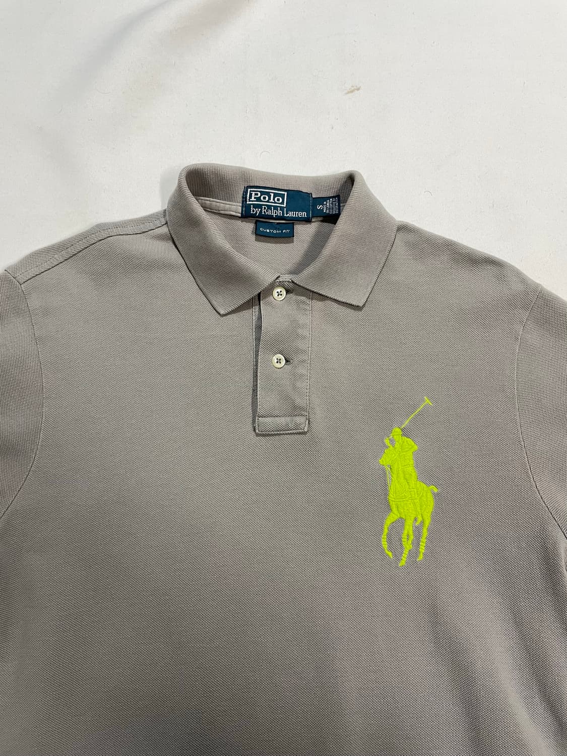 랄프로렌 폴로 빅포니 그레이 피케셔츠 상품이미지3