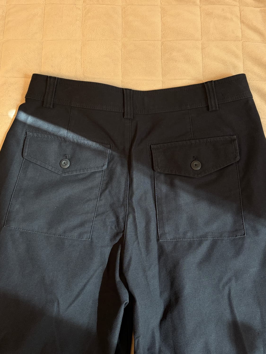 저지배럴레그팬츠 네이비 XL 상품이미지3