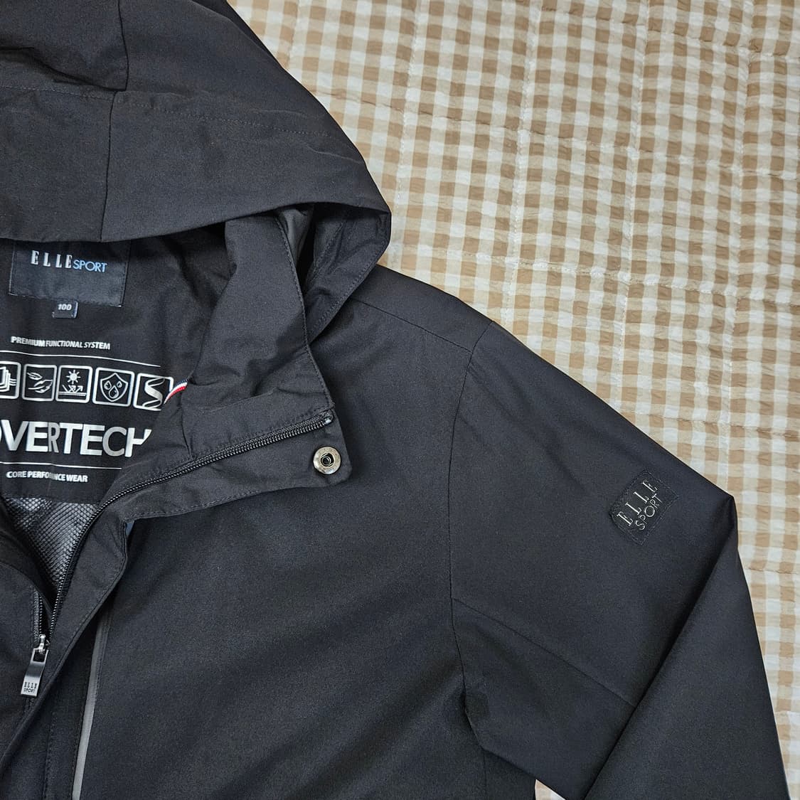 엘르 스포츠 바람막이 후드집업 자켓 남자100~105 상품이미지3