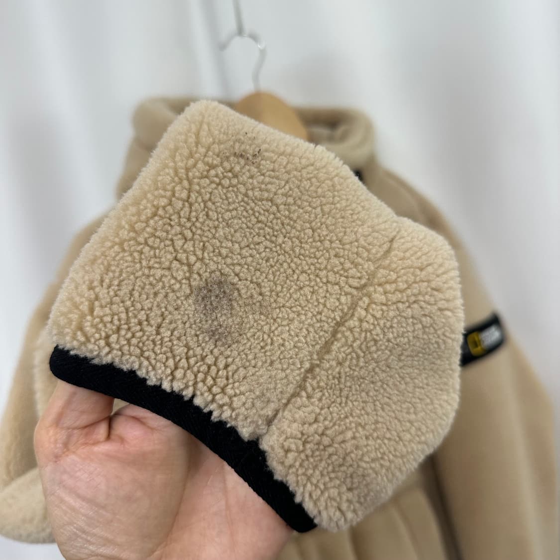 네셔널지오그래픽 남자 도톰 후드 기모 자켓 100 L 상품이미지2