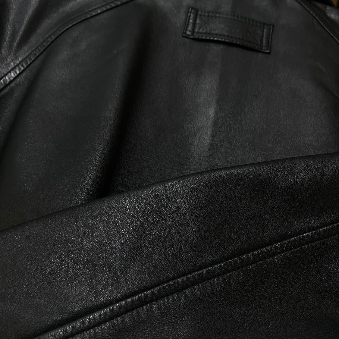 빈티지 가죽 롱코트 50 실측 XL 상품이미지8