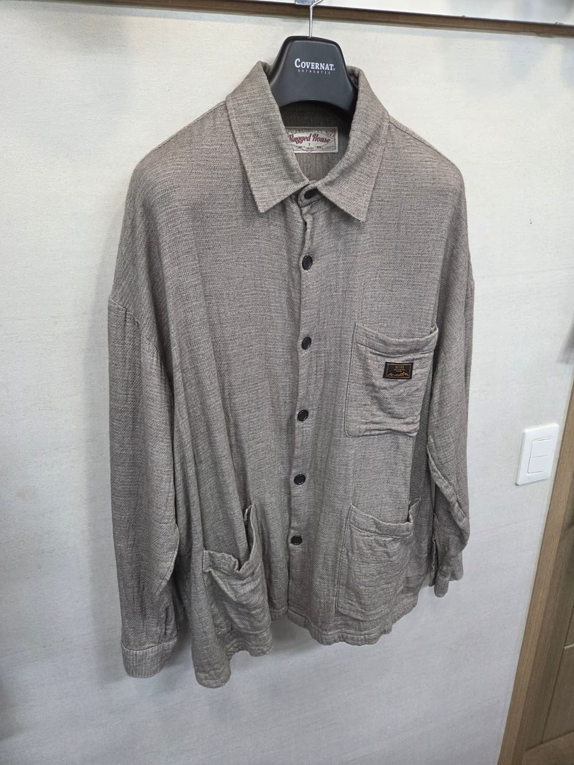 러기드하우스 카라 가디건 자켓 xl 루즈 상품이미지6