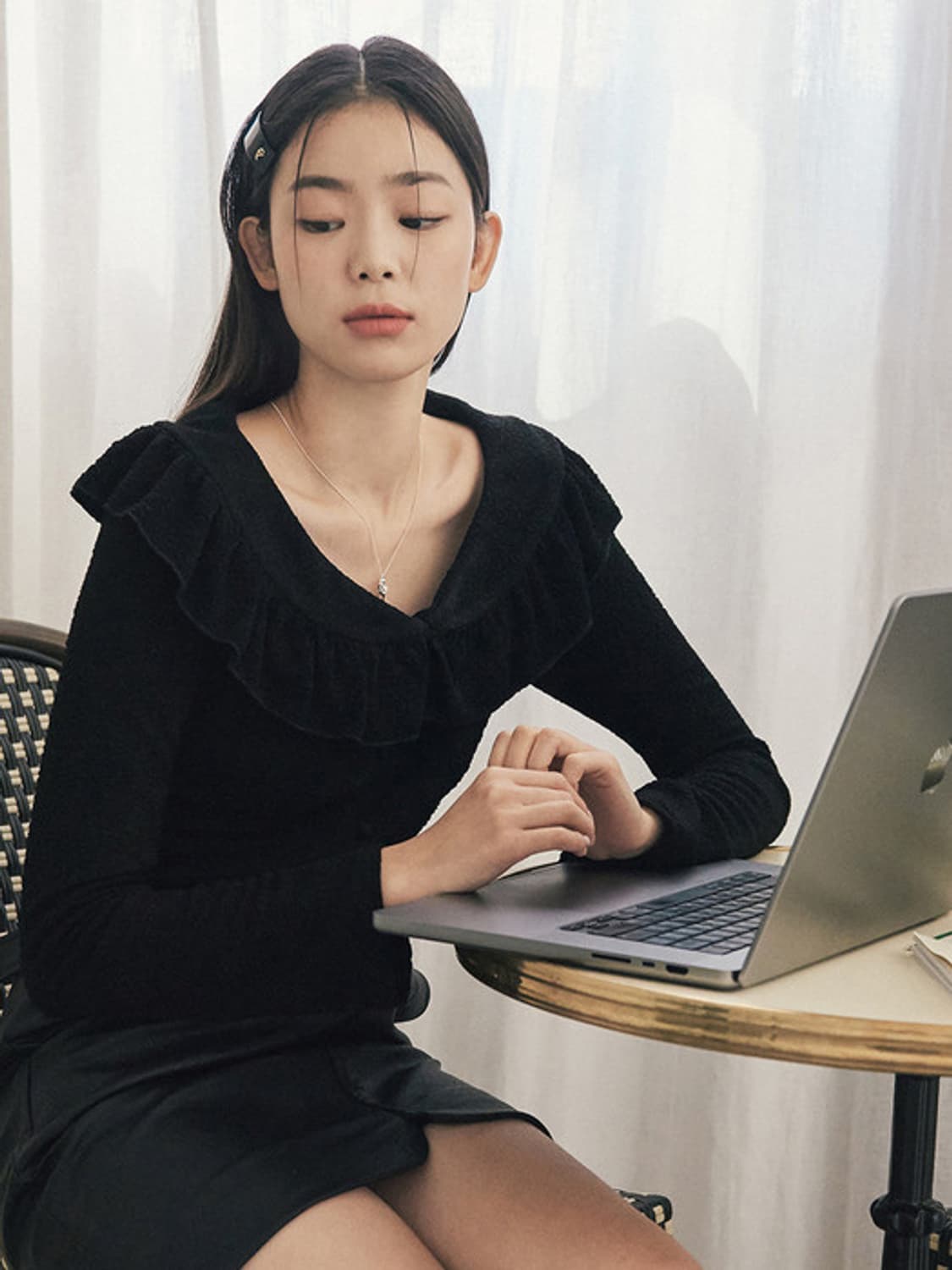 플로움 코코 러플 가디건 상품이미지4