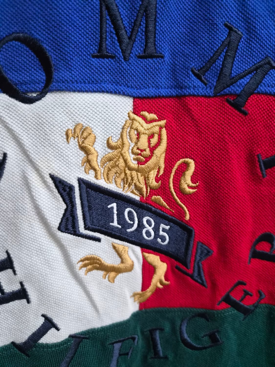 M) 타미힐피거 멀티컬러 pk 반팔 티셔츠 팝니다 상품이미지3