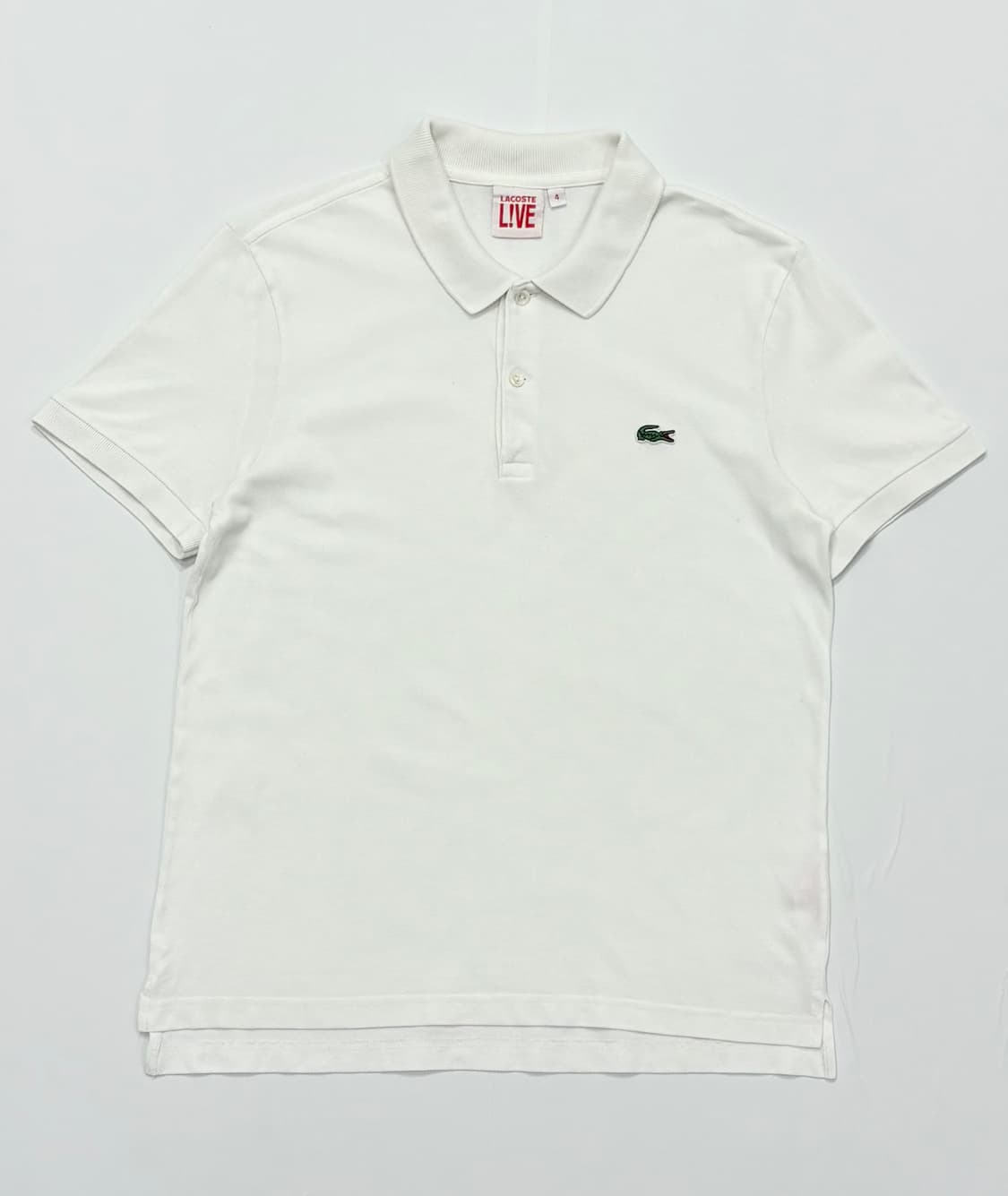 Lacoste 라코스테 화이트 카라티  상품이미지1