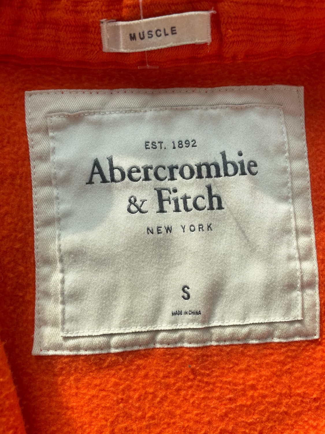 아베크롬비 오랜지 후드집업 상품이미지6