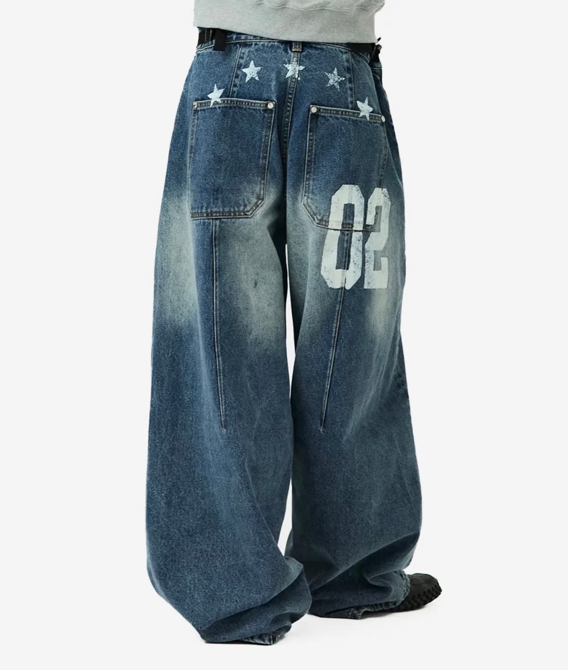 밈더위드로브 유스커브드어웨이팬츠 L 상품이미지1