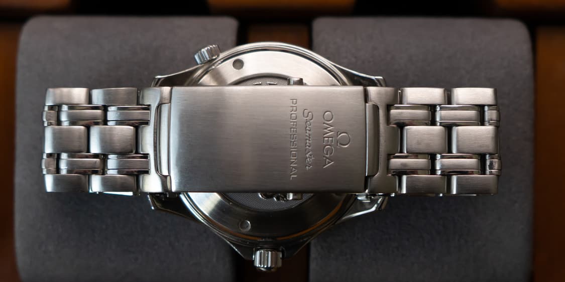 오메가 씨마스터 300 청판 코엑시얼 41mm 오토매틱 시계 상품이미지5