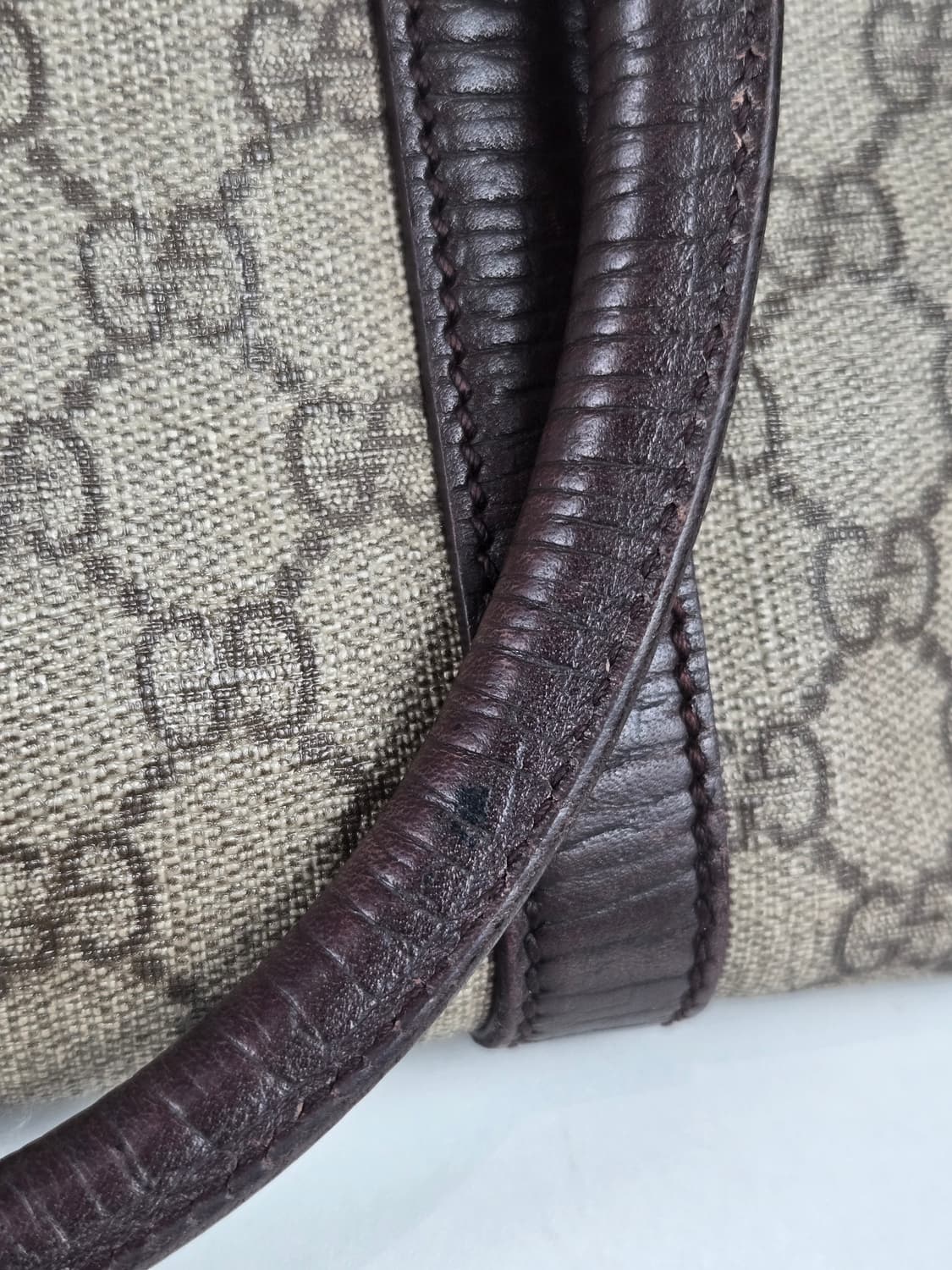 GUCCI 구찌 GG 수프림 PVC 숄더백 쇼퍼백 토트백 가방 정품 상품이미지6