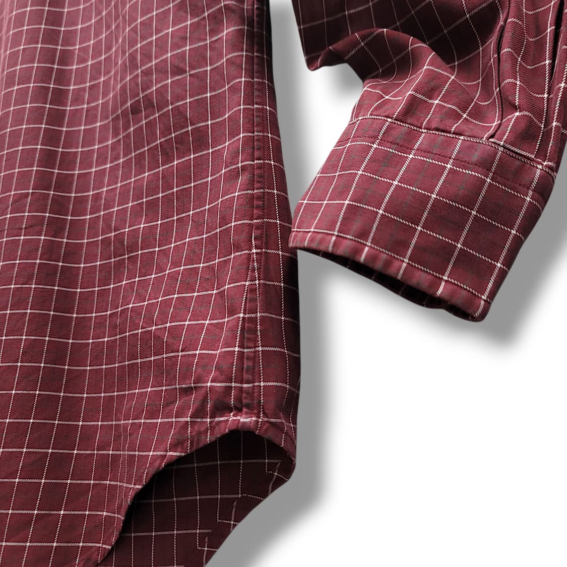 [M] 폴로 브라운 클래식핏 체크 긴팔셔츠 상품이미지6