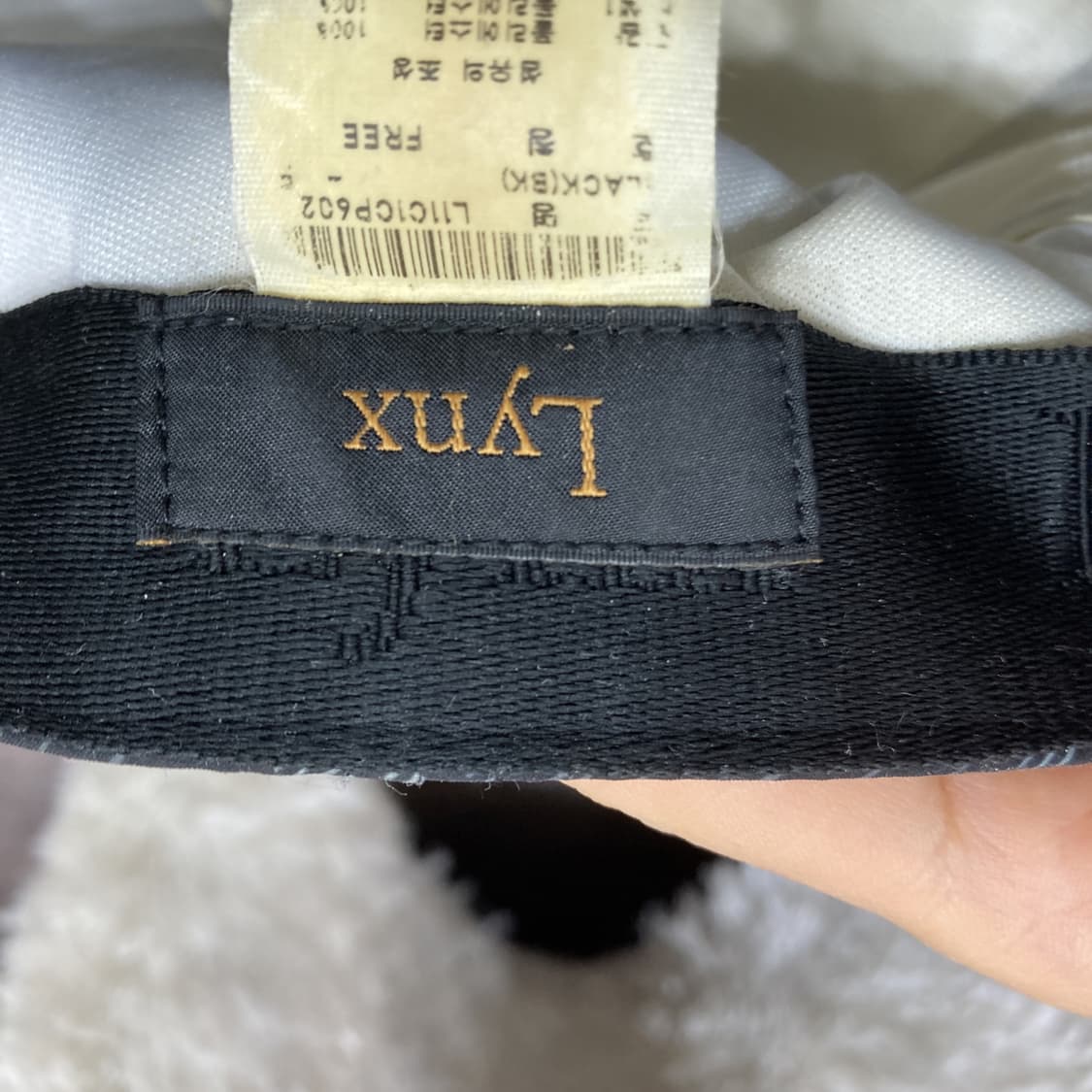 링스 골프 남성캡모자 블랙 FREE 상품이미지5