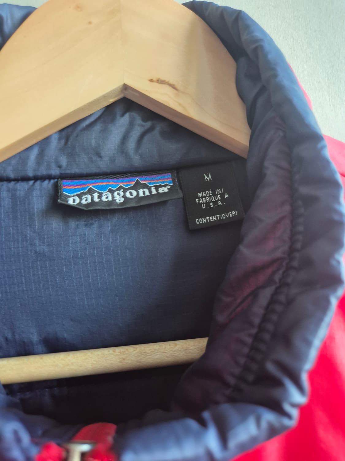 Patagonia 파타고니아 puff ball 퍼프볼 풀오버 레드 상품이미지2