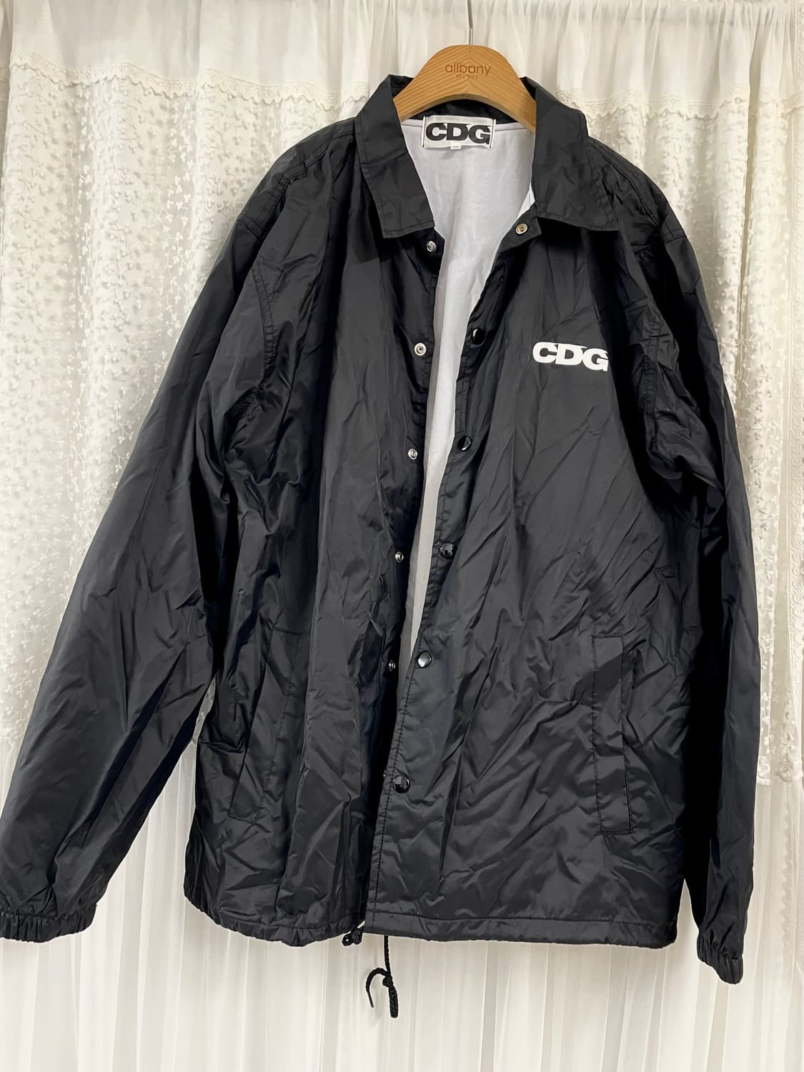 [XL] CDG꼼데 코치자켓5 블랙(새상품) 상품이미지1