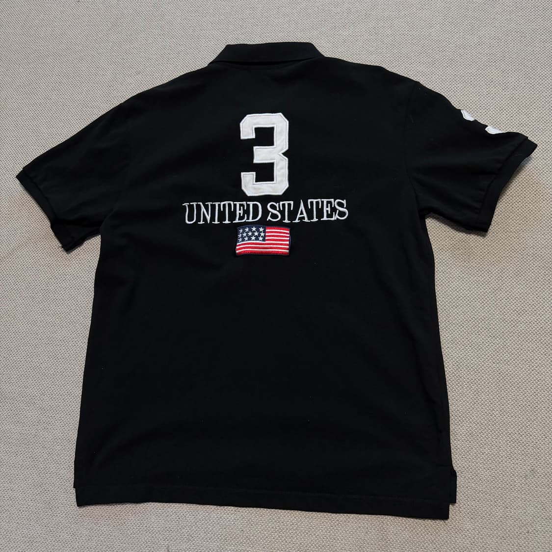 폴로 랄프로렌 USA 성조기 빅포니 카라티 상품이미지5