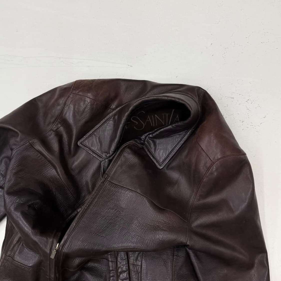90‘s YSL 양가죽 레더 자켓 상품이미지10